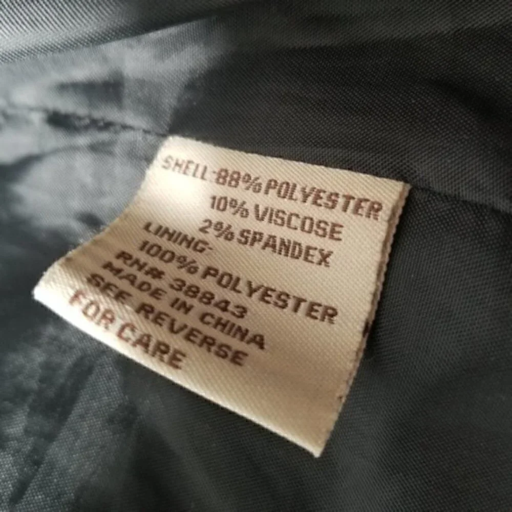 Grane Dark Gray Asymmetrical Zip Coat Jacket